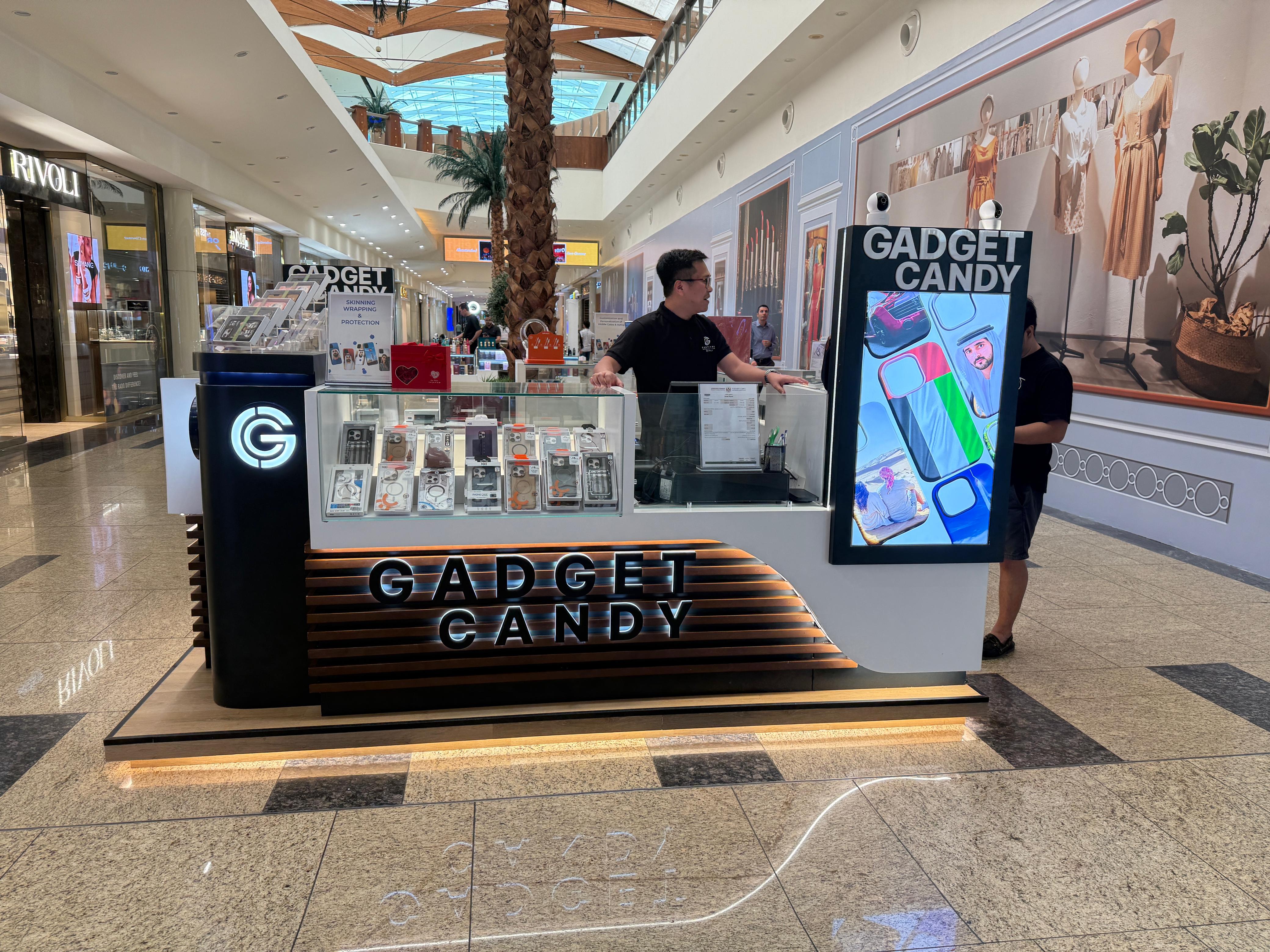 Gadget Candy — product wall — Al Ghurair / Sahara Centre